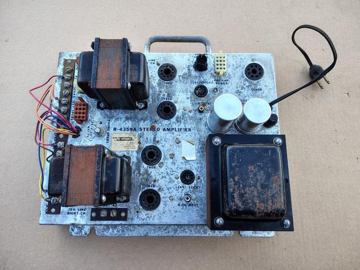 Buizen Versterker/ R-4359A Rowe-AMi MM4 (1970) jukebox, Verzamelen, Automaten | Jukeboxen, Ami, Verzenden