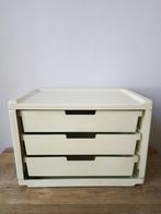 Vintage tafel ladekastje - „Minityros” - MEUROP - 1970, Ophalen of Verzenden