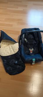 Maxi cosi met verkleinkussen, voetenzak en regenhioes, Kinderen en Baby's, Autostoeltjes, Ophalen