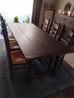 Eetkamer en dressoir + 6 stoelen, Huis en Inrichting, Ophalen, Zo goed als nieuw