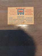 Oud bierviltje brouwerij Ekla Vandenheuvel Brussel, Verzamelen, Biermerken, Ophalen of Verzenden