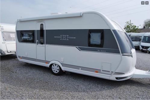 Hobby De Luxe 495 UFE caravan uit 2015, Caravans en Kamperen, Caravans, Particulier, tot en met 4, 1000 - 1250 kg, Overige, Hobby