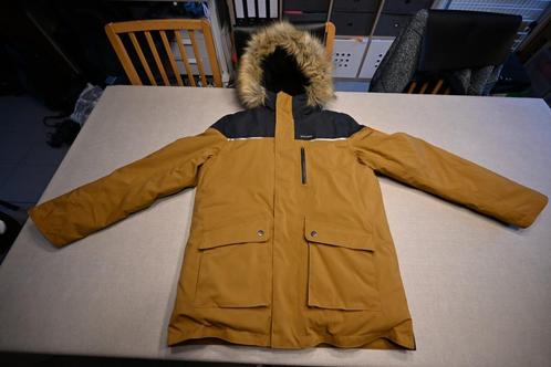 Parka jongens (-23C) bruin/grijs maat 14-15j, Kinderen en Baby's, Kinderkleding | Maat 164, Zo goed als nieuw, Jongen, Jas, Ophalen
