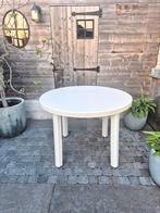 Tuintafels kunststof - 2st., Tuin en Terras, Tuintafels, Ophalen, Gebruikt, Rond, Kunststof