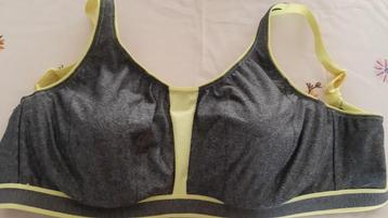 Top en/of sportbh Prima Donna antraciet geel 75G 90G beschikbaar voor biedingen