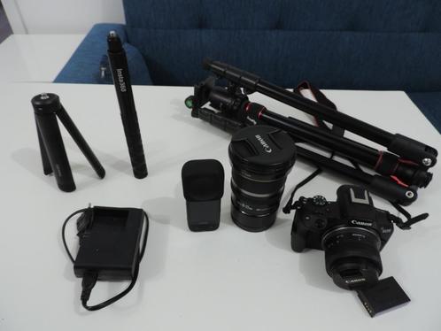 Canon EOS R50 + Insta360 X3 Complete Set, Audio, Tv en Foto, Fotocamera's Digitaal, Zo goed als nieuw, Canon, Ophalen
