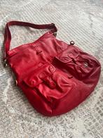 H.J. De Rooy - Cuir rouge, Enlèvement ou Envoi, Comme neuf, Rouge, Sac à bandoulière