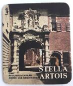 bierviltje Stella Artois - Diest-Begijnhofjaar, Verzamelen, Verzenden, Zo goed als nieuw, Stella Artois