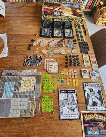 Space Crusade-game Engelse versie onvolledig beschikbaar voor biedingen