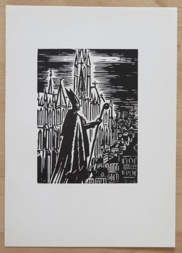 Houtsnede van Frans Masereel: ZAVEL EN MAROLLEN              beschikbaar voor biedingen
