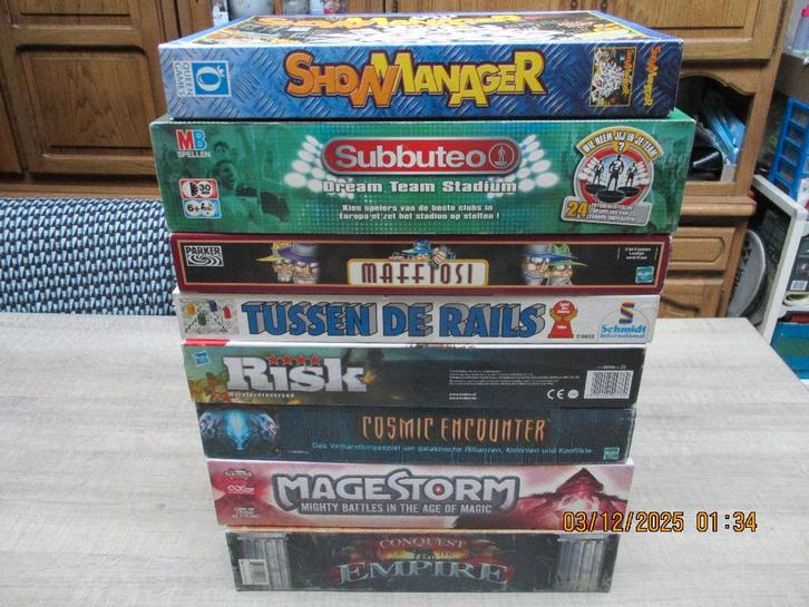 Gezelschapsspellen, Hobby en Vrije tijd, Gezelschapsspellen | Bordspellen, Zo goed als nieuw, Vijf spelers of meer, Ophalen of Verzenden