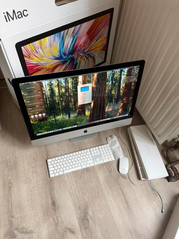 iMac 27 5k 2017 32ram i7 3T +kantoor, Computers en Software, Apple Desktops, Nieuw, iMac, SSD, 4 Ghz of meer, 32 GB, Ophalen of Verzenden