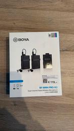 Boya BY-WM4 PRO-K2 draadloze microfoonset, Musique & Instruments, Microphones, Enlèvement, Comme neuf