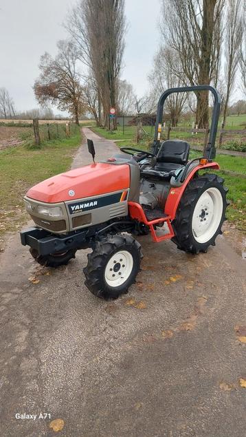 Minitractor yanmar 23pk 4x4 PERFECTE STAAT  beschikbaar voor biedingen