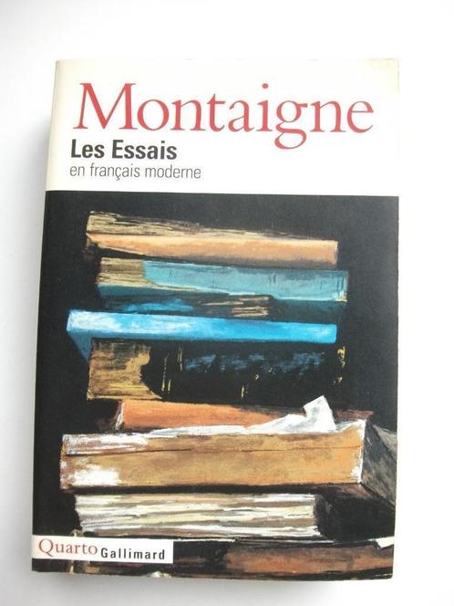 Montaigne Les Essais en Français morderne, Boeken, Literatuur, Gelezen, Ophalen of Verzenden