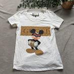 Gucci White T-shirt with Mickey Mouse Front Size: L, Kleding | Dames, T-shirts, Wit, Maat 42/44 (L), Ophalen of Verzenden, Korte mouw