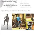 Etalagepoppen / Mannequin's in Bike - Fiets Houding EPG, Nieuw, Overige typen, Ophalen of Verzenden