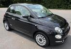 Fiat 500 Lounge 2018 52570KM, Auto's, Voorwielaandrijving, Leder en Stof, Zwart, Particulier