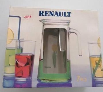NEUF - SET CARAFE + 6 VERRES - À EMPORTER LOBBES (6540)  beschikbaar voor biedingen