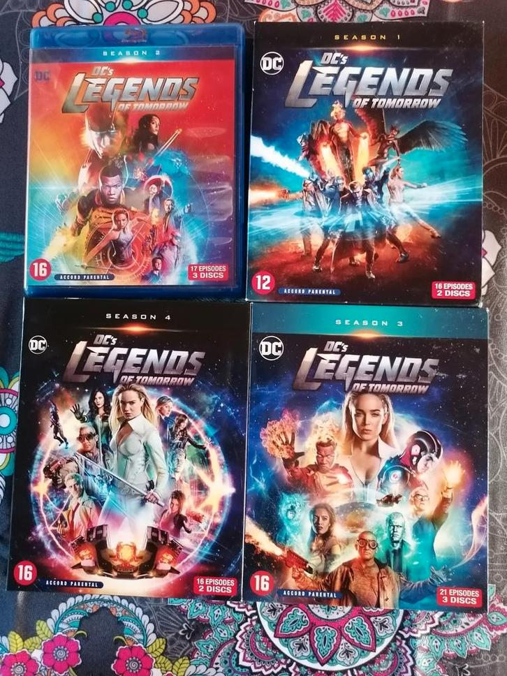 Blurayboxen the legends of tomorrow seizoen 1 tot 4, Cd's en Dvd's, Dvd's | Tv en Series, Zo goed als nieuw, Ophalen of Verzenden