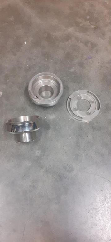 RVS balhoofdcups met interne vorkstop Nieuw  beschikbaar voor biedingen