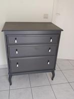 Elegante nette ladekast met mooie ladenbekleding, Ophalen, Gebruikt, Metaal, 50 tot 100 cm