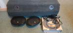 Kit voiture complet, haut-parleurs, amplificateur et caisson, Enlèvement, Utilisé