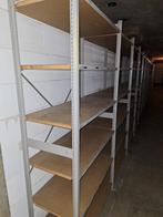 Rek met houten leggers, Huis en Inrichting, Ophalen