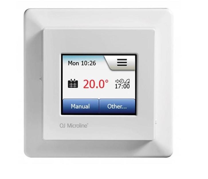Thermostaat vloerverwarming OJ Electronics MCD5-1999-P3 Jung, Doe-het-zelf en Bouw, Thermostaten, Zo goed als nieuw, Slimme thermostaat