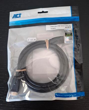 Nieuw HDMI Ultra High Speed Cale 2m beschikbaar voor biedingen