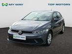 Volkswagen Polo AUTOMAAT*CARPLAY*SENSOR VR+ACHTER*LANE ASSIS, Automaat, Zilver of Grijs, Polo, Airbags