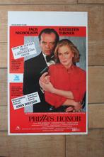 filmaffiche Jack Nicholson Prizzi's Honor filmposter, Rechthoekig Staand, Ophalen of Verzenden, Zo goed als nieuw, A1 t/m A3