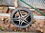 Mercedes velgen met brede banden, Auto-onderdelen, Banden en Velgen, Gebruikt, 265 mm, Banden en Velgen, Ophalen