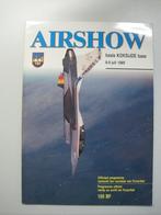 Airshow Koksijde 1989 programmaboekje, Verzamelen, Luchtvaart en Vliegtuigspotten, Ophalen of Verzenden, Nieuw, Boek of Tijdschrift