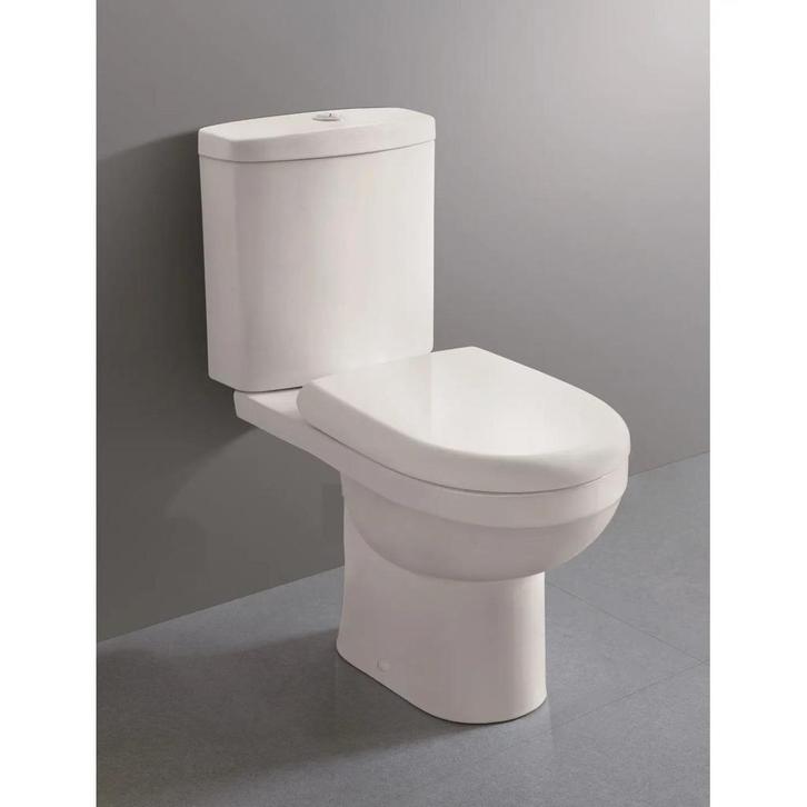 Toilet "Van Marcke" - Vloeruitgang (AO) !! NIEUW !!, Doe-het-zelf en Bouw, Sanitair, Nieuw, Toilet, Ophalen
