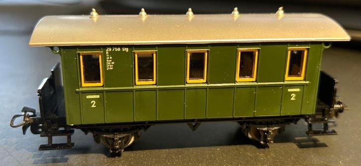 3106. DB H0 Märklin auto van 2 cl., Hobby en Vrije tijd, Modeltreinen | H0, Zo goed als nieuw, Wagon, Märklin, Ophalen of Verzenden