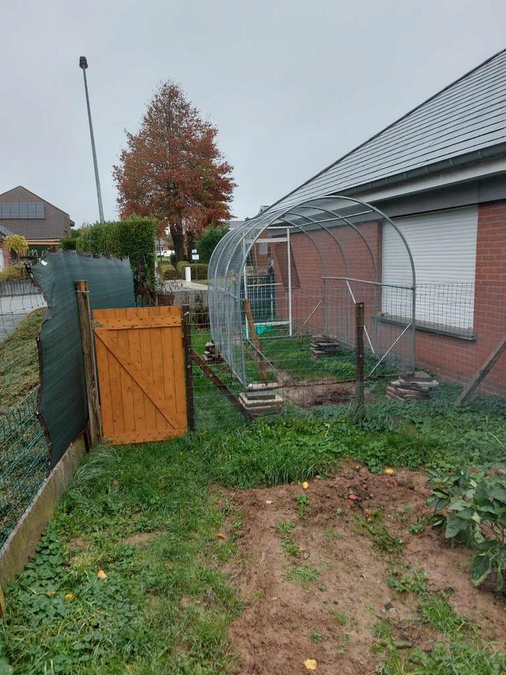 Animaux 2 x 3 x 2 mètres, Jardin & Terrasse, Stockage & Armoires de jardin, Comme neuf, Autres types, Métal, Enlèvement