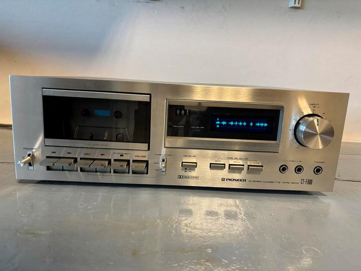 Pioneer blue line cassettedeck, TV, Hi-fi & Vidéo, Decks cassettes, Enlèvement