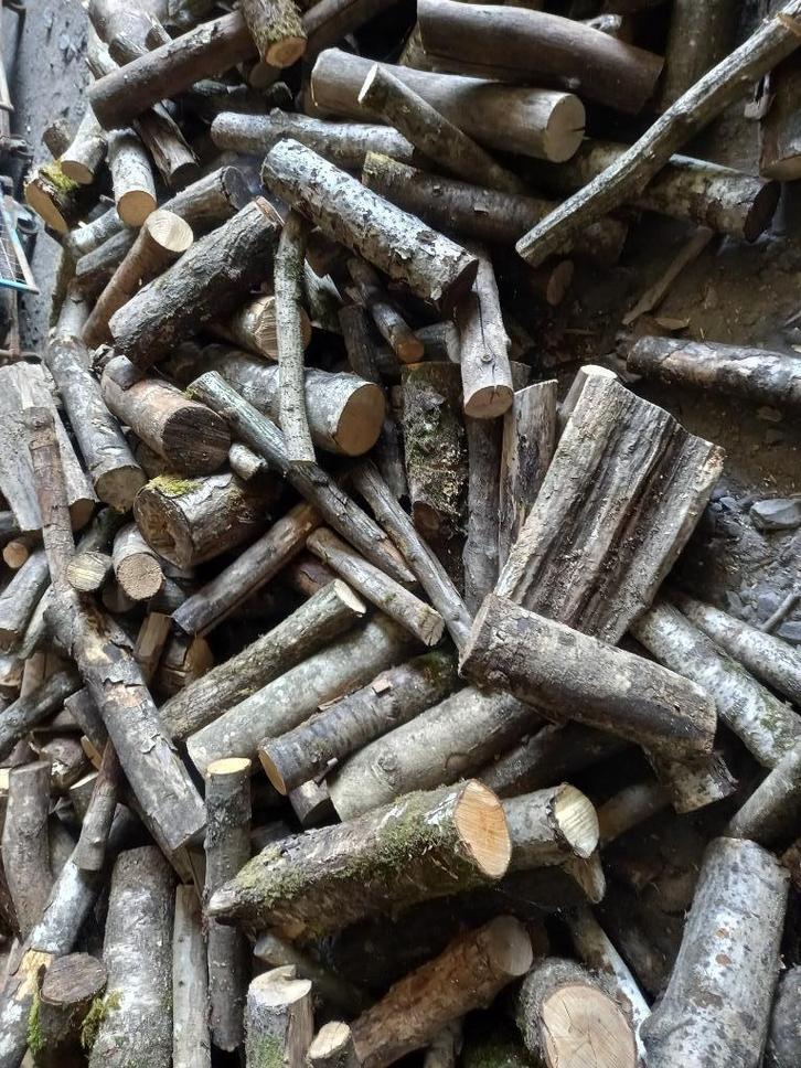 Bois de chauffage Sec - Coupé en 50cm refendu, Tuin en Terras, Brandhout, Blokken, 6 m³ of meer, Ophalen