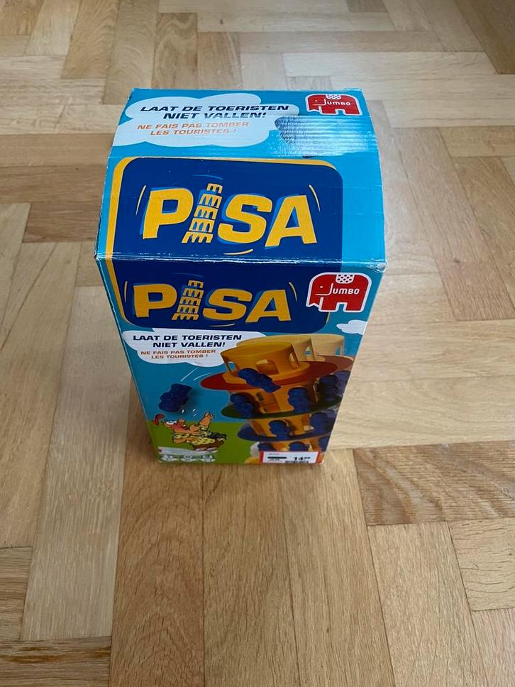 Bordspel - Pisa, Hobby en Vrije tijd, Gezelschapsspellen | Overige, Gebruikt, Een of twee spelers, Drie of vier spelers, Ophalen of Verzenden