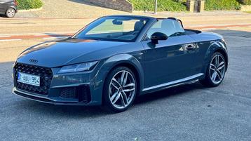 Audi TT 40 TFSI S-Tronic AUTOMAAT S-LINE VOLLEDER NAVI ENZ., Autos, Cuir, Argent ou Gris, Euro 6, Entreprise