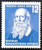 DDR:100.Todestag von Friedrich Ludwig Jahn 1952 POSTFRIS, Ophalen of Verzenden, DDR, Postfris