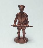 Metal Soldaten 14 - 16 Hahrhundert n 3 Pikenier Kupfer, Collections, Œufs à surprise, Figurines, Utilisé, Enlèvement ou Envoi
