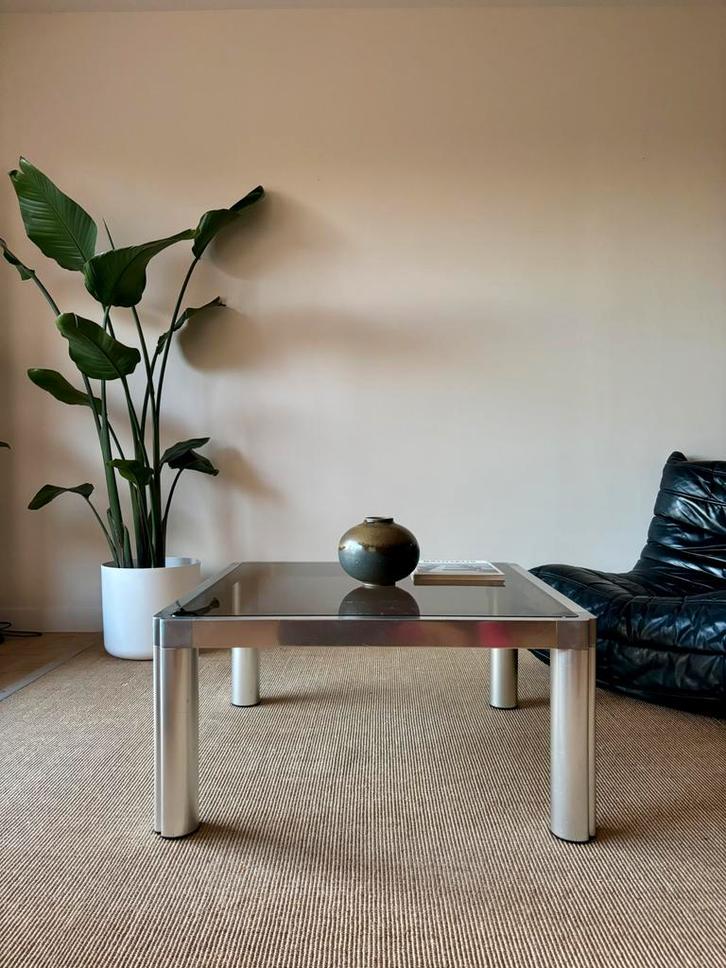 Table basse kho liang le artifort, Maison & Meubles, Tables | Tables de salon, Comme neuf, Verre, Enlèvement ou Envoi