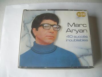 COFFRET 2 CD - MARC ARYAN - VUE 40 FOIS, Enlèvement ou Envoi, 1960 à 1980, Comme neuf, Coffret