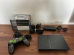 Playstation 2 / PS2 Bundel, Games en Spelcomputers, Gebruikt, Zwart, Met games, Ophalen of Verzenden