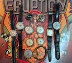 Lot partij vintage antieke horloges mechanische handopwinder, Handtassen en Accessoires, Horloges | Antiek, Overige merken, Staal