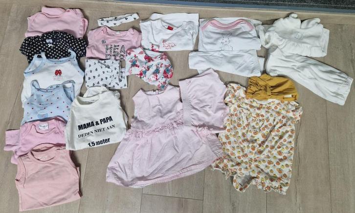 Pakket meisjeskledij maat 62, Kinderen en Baby's, Babykleding | Baby-kledingpakketten, Maat 62, Ophalen