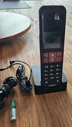 téléphone Philips sans fil avec répondeur, pour ligne fixe, Ophalen of Verzenden, Zo goed als nieuw, 1 handset
