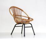 Vintage Rohe Noordwolde rotan kinderstoeltje, Kinderen en Baby's, Kinderkamer | Tafels en Stoelen, Ophalen of Verzenden, Zo goed als nieuw